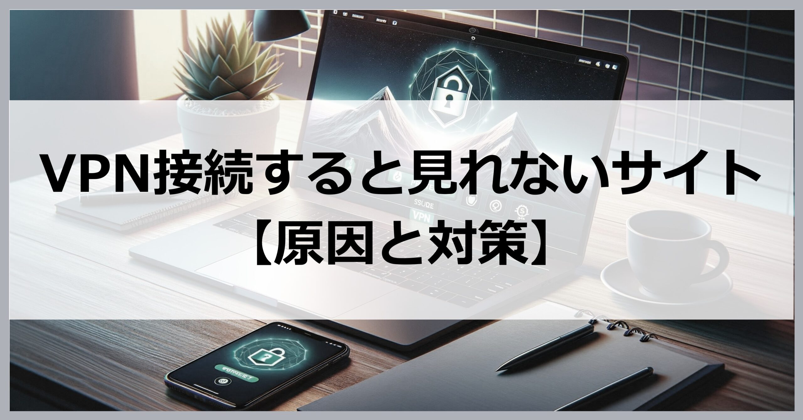 VPN接続すると見れないサイト